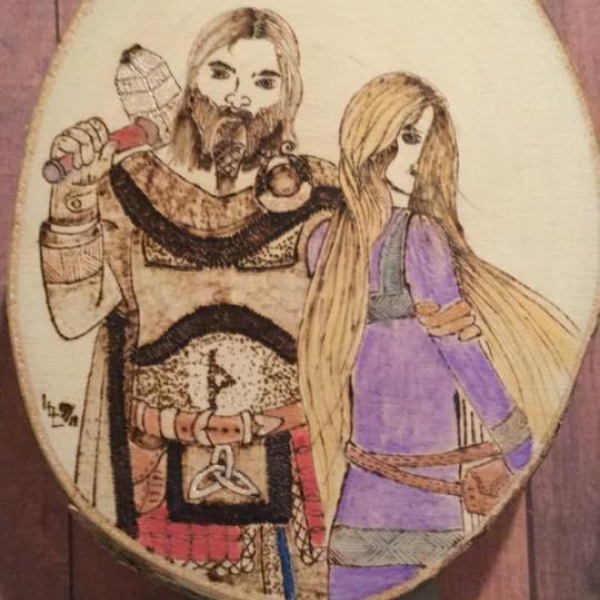 Thor and Lady Sif